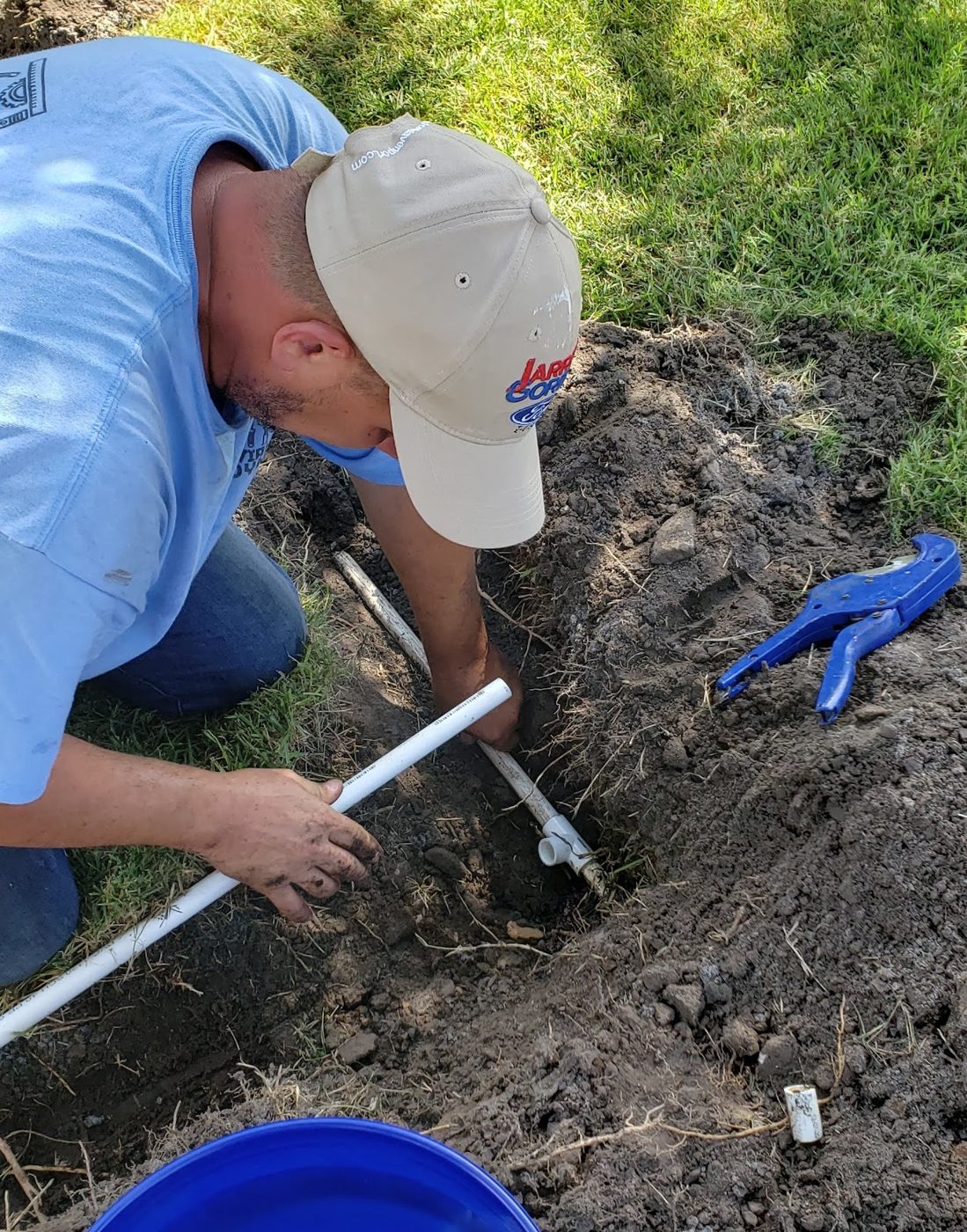 Irrigation & PVC line repair