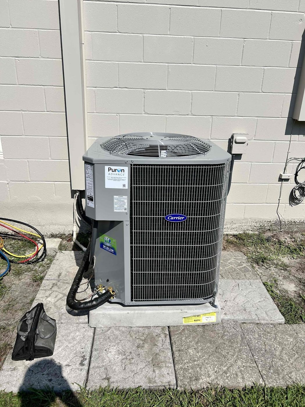 An HVAC job completed by ComfortAir HVAC in Orlando, Florida