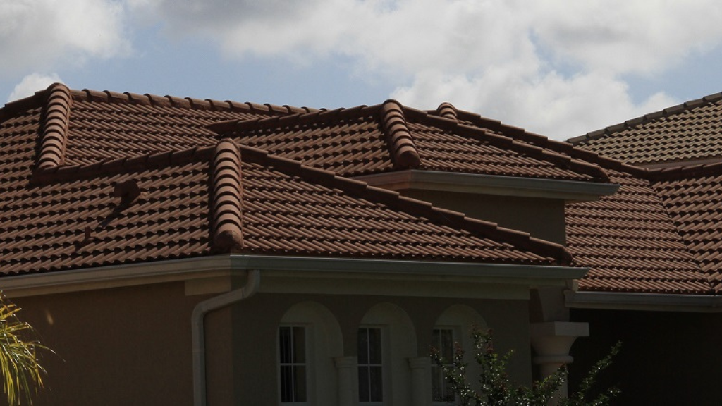 A recent roof completed by Orlando Roofing Company in Orlando, Florida